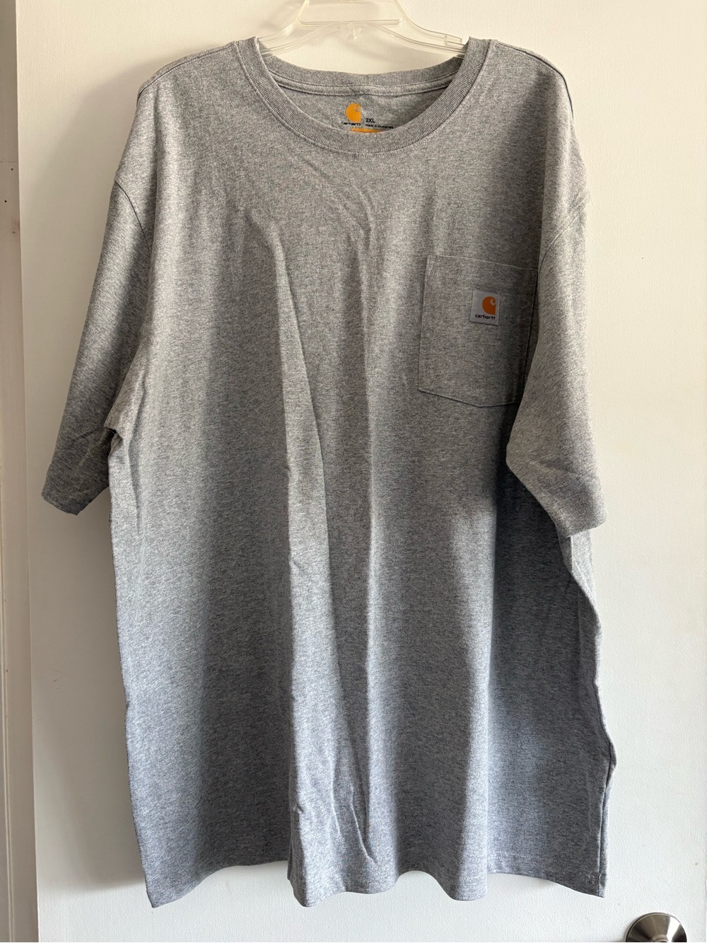 Carhartt Pocket XXL T-Shirt in Heather Gray